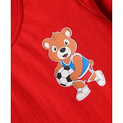 Babyhug Cotton Knit Half Sleeves T-Shirts with Stripes & Sports Theme Print Pack of 5 - Multicolor
