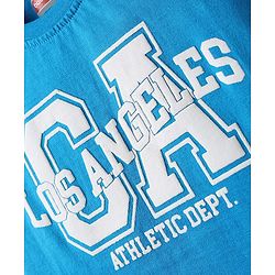 Babyhug Cotton Knit Half Sleeves T-Shirt With Stripes & Awesome Text Print Pack Of 3 - Yellow Red & Blue