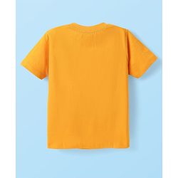 Babyhug Cotton Knit Half Sleeves T-Shirts with Sports Theme Print & Stripes Pack of 7 - Multicolor