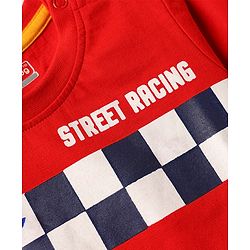Babyhug Cotton Knit Half Sleeves T-Shirts with Sports Theme Print & Stripes Pack of 7 - Multicolor
