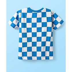 Babyhug Cotton Knit Half Sleeves T-Shirts with Sports Theme Print & Stripes Pack of 7 - Multicolor