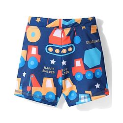 Babyhug Water Repellant Swimming Trunk - Navy Blue