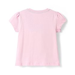 Babyhug Cotton Knit Half Sleeves Capri Night Suit with Floral & Polka Dots Print - Pink & Navy Blue