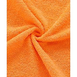 Babyhug Cotton Terry Woven Bath Towel With Frog Embroidery L 102 x B 51 cm - Orange