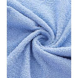Babyhug Cotton Terry Woven Bath Towel With Octopus Embroidery L 102 x B 51 cm - Light Blue
