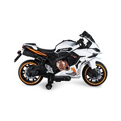 Babyhug CBR Rechargeable EV Battery Operated Ride On Bike with Music & LED Lights - Yellow