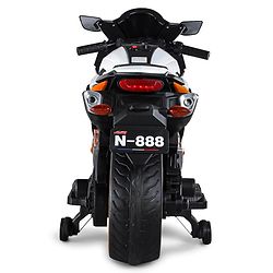 Babyhug CBR Rechargeable EV Battery Operated Ride On Bike with Music & LED Lights - Yellow