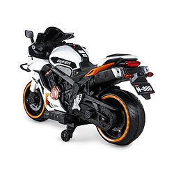 Babyhug CBR Rechargeable EV Battery Operated Ride On Bike with Music & LED Lights - Yellow