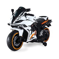 Babyhug CBR Rechargeable EV Battery Operated Ride On Bike with Music & LED Lights - Yellow