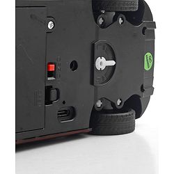 Babyhug 1:24 C-Type Rechargeable Remote Control Racing Car |Black-Red Finish| Gifting Car for 4 years + Kids| BIS Certified - Black