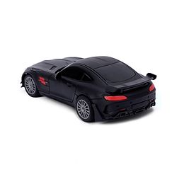 Babyhug  1:24 C-Type Rechargeable Remote Control Racing Car - Black| Gifting Option| Toy for 4+ years Boys & Girls| BIS Certified| 50ft Remote Range