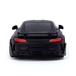 Babyhug  1:24 C-Type Rechargeable Remote Control Racing Car - Black| Gifting Option| Toy for 4+ years Boys & Girls| BIS Certified| 50ft Remote Range