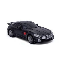 Babyhug  1:24 C-Type Rechargeable Remote Control Racing Car - Black| Gifting Option| Toy for 4+ years Boys & Girls| BIS Certified| 50ft Remote Range
