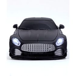 Babyhug  1:24 C-Type Rechargeable Remote Control Racing Car - Black| Gifting Option| Toy for 4+ years Boys & Girls| BIS Certified| 50ft Remote Range