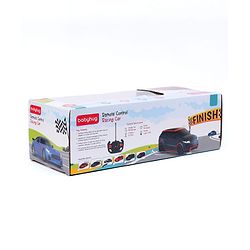 Babyhug  1:24 C-Type Rechargeable Remote Control Racing Car - Black| Gifting Option| Toy for 4+ years Boys & Girls| BIS Certified| 50ft Remote Range
