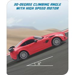 Babyhug  1:24 C-Type Rechargeable Remote Control Racing Car - Black| Gifting Option| Toy for 4+ years Boys & Girls| BIS Certified| 50ft Remote Range