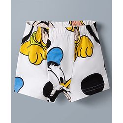 Babyhug Disney Single Jersey Knit Trunks With Mickey Mouse Graphics Pack of 3 - Multicolor
