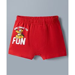 Babyhug Disney Single Jersey Knit Trunks With Mickey Mouse Graphics Pack of 3 - Multicolor