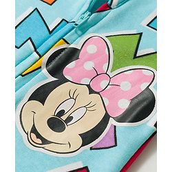 Babyhug Disney 100% Cotton Knit Full Sleeves Sleepsuits With Minnie Mouse Family Graphics Pack Of 2-Multicolor