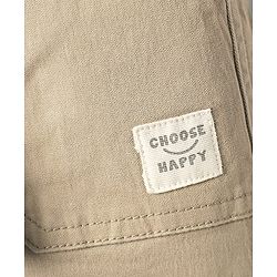 Babyhug Twill Woven Full Length Solid Coloured Trousers With Stretch - Navy Blue