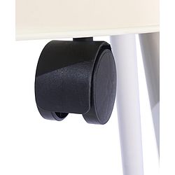 Babyhug 4 in 1 Convertible High Chair with Adjustable Height & Comfortable Seat - White