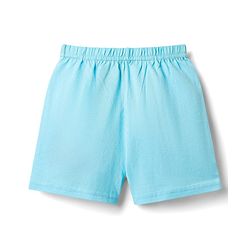 Babyhug 100% Cotton Single Jersey Knit Sleeveless Sando & Shorts Set With Animal Print - White & Light Blue