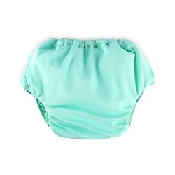 Babyhug Waterproof Pant Style Nappy with Elastic Small Size Set of 3 - Dolphin Print| Reusable| Easy to Clean and Maintain| Leak Proof| Soft Terry Inner Lining