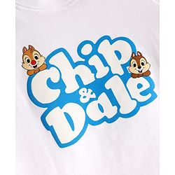 Babyhug Disney Cotton Knit Half Sleeves Shirt & T-Shirt With Chip N' Dale Print - Navy Blue