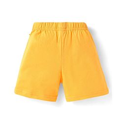 Babyhug Cotton Knit Mid Thigh Shorts with Jungle Theme Print Pack of 3 - Light Blue Yellow & Blue