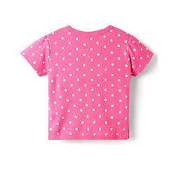Babyhug 100% Cotton Antibacterial Front Open Half Sleeves jhabla With Polka Dots & Floral Print Pack Of 3 - Dark Pink Blue & Yellow