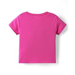 Babyhug 100% Cotton Knit Half Sleeves Antibacterial Front Open jhablas with Floral & Hearts Print Pack of 3 - Pink Lilac & White