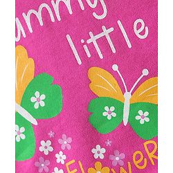 Babyhug 100% Cotton Knit Half Sleeves Antibacterial Front Open jhablas with Floral & Hearts Print Pack of 3 - Pink Lilac & White