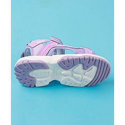 Cute Walk by Babyhug Sandals with Velcro Closure - Purple