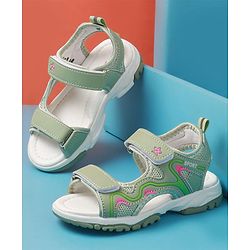 Cute Walk by Babyhug Sandals with Velcro Closure - Purple