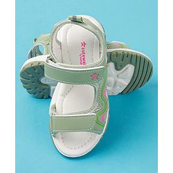 Cute Walk by Babyhug Sandals with Velcro Closure - Purple
