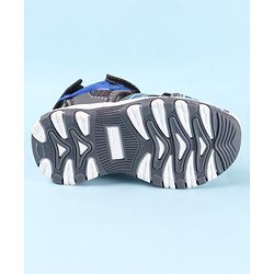 Cute Walk by Babyhug Sandals with Velcro Closure - Grey