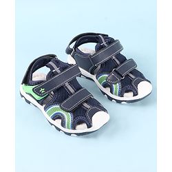 Cute Walk by Babyhug Sandals with Velcro Closure - Grey