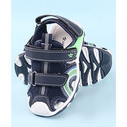 Cute Walk by Babyhug Sandals with Velcro Closure - Grey