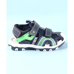 Cute Walk by Babyhug Sandals with Velcro Closure - Grey
