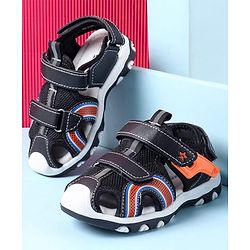 Cute Walk by Babyhug Sandals with Velcro Closure - Grey