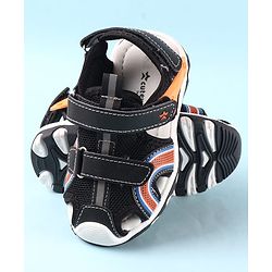 Cute Walk by Babyhug Sandals with Velcro Closure - Grey