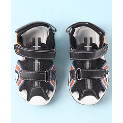 Cute Walk by Babyhug Sandals with Velcro Closure - Grey