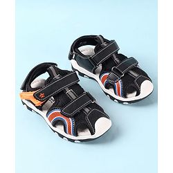 Cute Walk by Babyhug Sandals with Velcro Closure - Grey