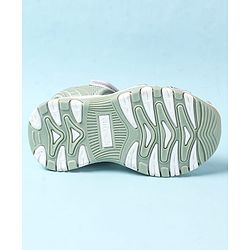 Cute Walk by Babyhug Velcro Closure Sandals - Green