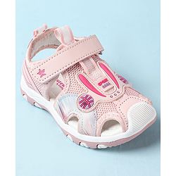 Cute Walk by Babyhug Velcro Closure Sandals - Green