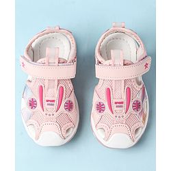 Cute Walk by Babyhug Velcro Closure Sandals - Green