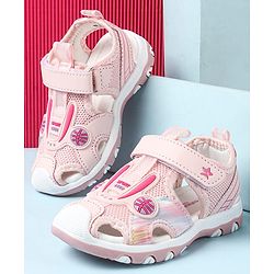 Cute Walk by Babyhug Velcro Closure Sandals - Green