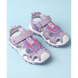 Cute Walk by Babyhug Velcro Closure Sandals - Green