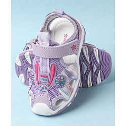 Cute Walk by Babyhug Velcro Closure Sandals - Green