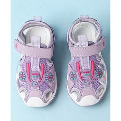 Cute Walk by Babyhug Velcro Closure Sandals - Green
